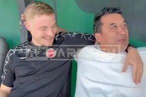 خداداد عزیزی هنگام آموزش فحاشی شکار شد!