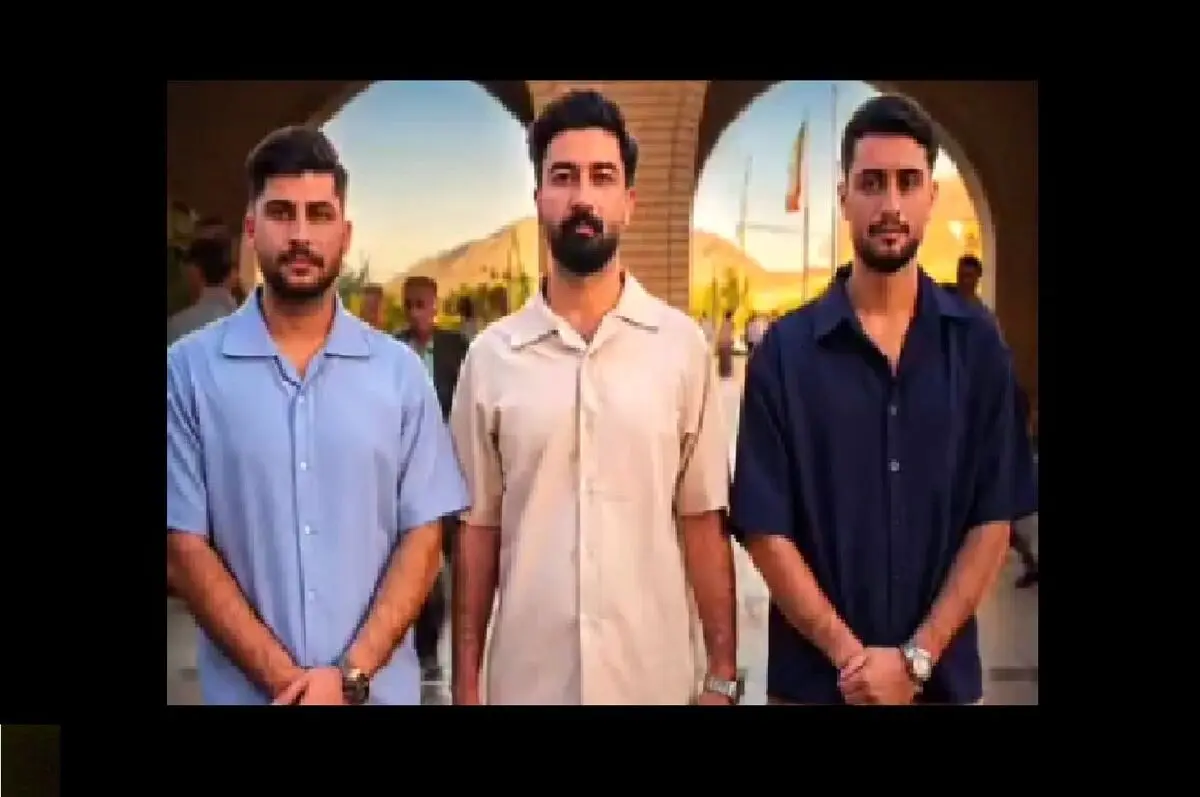 تصویر بازگشت ۳ جوان ناو لاوان پس از ۶ ماه