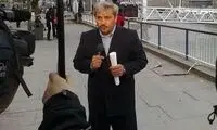 وضعیت عجیب خبرنگار سابق صداوسیما در انگلیس