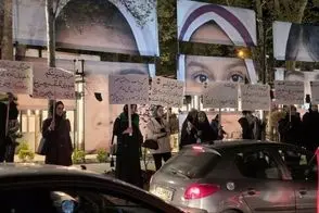 تصاویر متفاوتی که در تجمع دیشبِ تجریش دیده شد