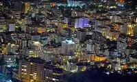 تصویری از بالاشهر تهران در 9 شب که چالش برانگیز شد