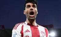  پرواز بلند مهدی طارمی در دربی پایتخت