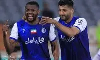 ژست بامزه بازیکنان استقلال بعد از برد گل‌گهر