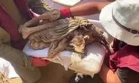 کشف مومیایی یک نوجوان با پوست و موی سالم 