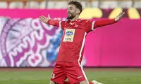 قاب عاشقانه مهاجم پرسپولیس و همسرش کنار دریا