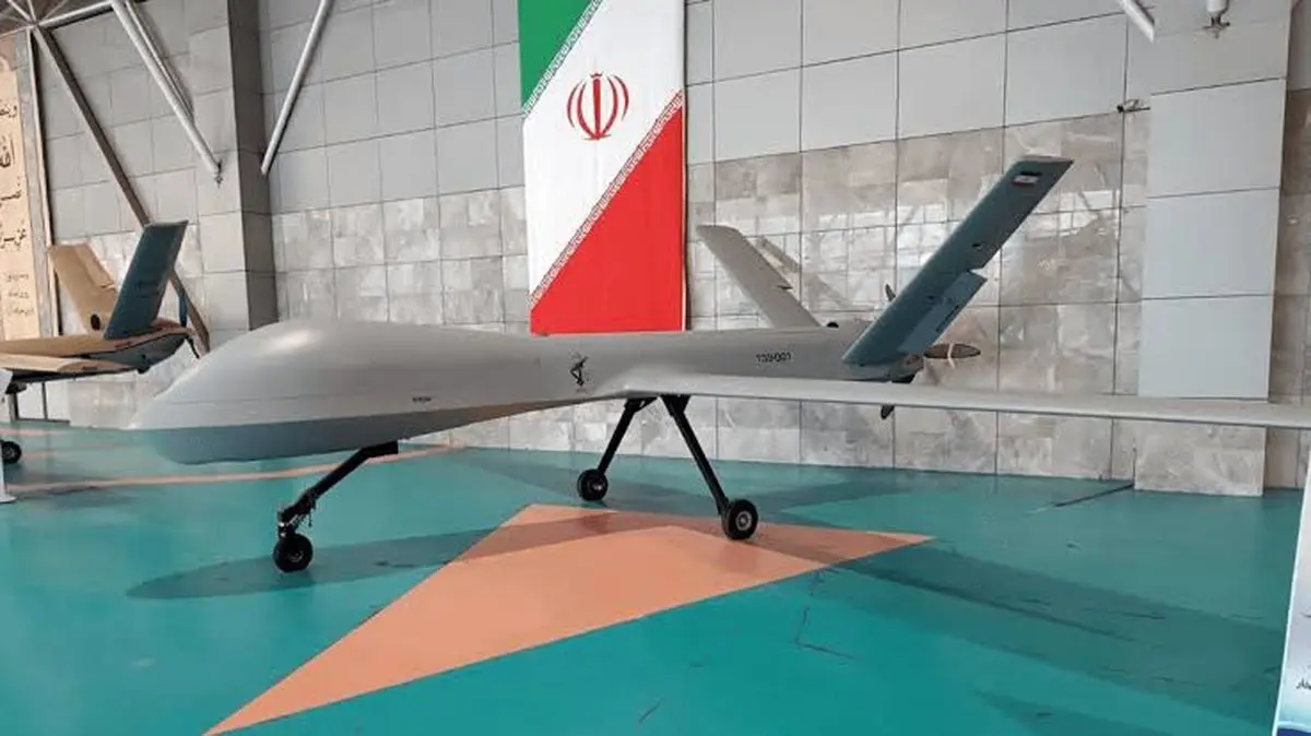 پهپاد شاهد در میدان آزادی تهران مستقر شد