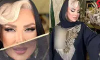 عکسی از مرجانه گلچین در نقش چارلی چاپلین!