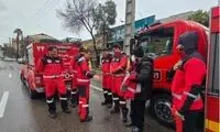 اعزام تیم آتش‌نشان از تهران به بندرعباس