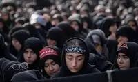 تصویر متفاوت از عزاداری زنان در شمال شهر تهران