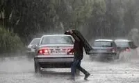 باران شدید باران در اردبیل سیل راه انداخت