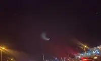 موشک عظیمی که در آسمان ایران دیده شد!