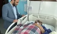 رستم قاسمی در بیمارستان بستری شد