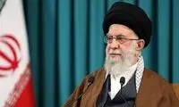 ابتکار جالب یک کارگر برای گرفتن انگشتر رهبر انقلاب