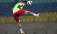 توپ جدید لیگ برتر در تمرین پرسپولیس