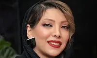 استایل شیک و مجلسی صدف اسپهبدی در یک مراسم