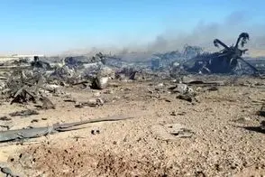 تصاویر تسنیم از انهدام هواگردهای آمریکایی