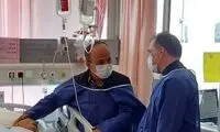 عیادت سرپرست فدراسیون فوتبال از رویین دل