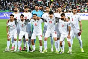 تیم ملی فوتبال ایران سقوط کرد