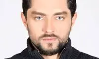 بهرام رادان سیاه‌پوش شد