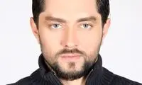 بهرام رادان سیاه‌پوش شد