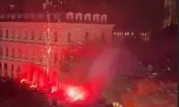 جشن هواداران پاری‌سن‌ژرمن بعد از باخت به رقیب دیرینه!