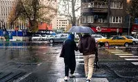 سامانه بارشی فردا شب به تهران می‌رسد