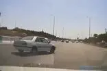 تصادف عجیبی که اتوبان بابایی تاکنون به خود ندیده بود!
