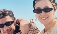 تیپ ست و سفید نوید و فرشته در یک دورهمی! 