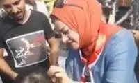 خدمات بنداندازی صورت مردان در راهپیمایی اربعین