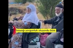 ماجرای زن ۸۰ ساله‌ای که موتورسواری یاد گرفت