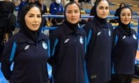 خانم سرمربی تماشاگر ویژه بازی آسیایی استقلال