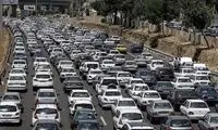 ترافیک پرحجم در مسیرهای منتهی به شمال