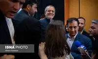 چهره شاد پزشکیان در جمع همکاران سابقش