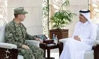 دیدار فرمانده سنتکام آمریکا با مقامات قطر