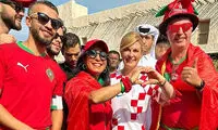 آواز عاشقانه رئیس‌جمهور کرواسی در جام جهانی