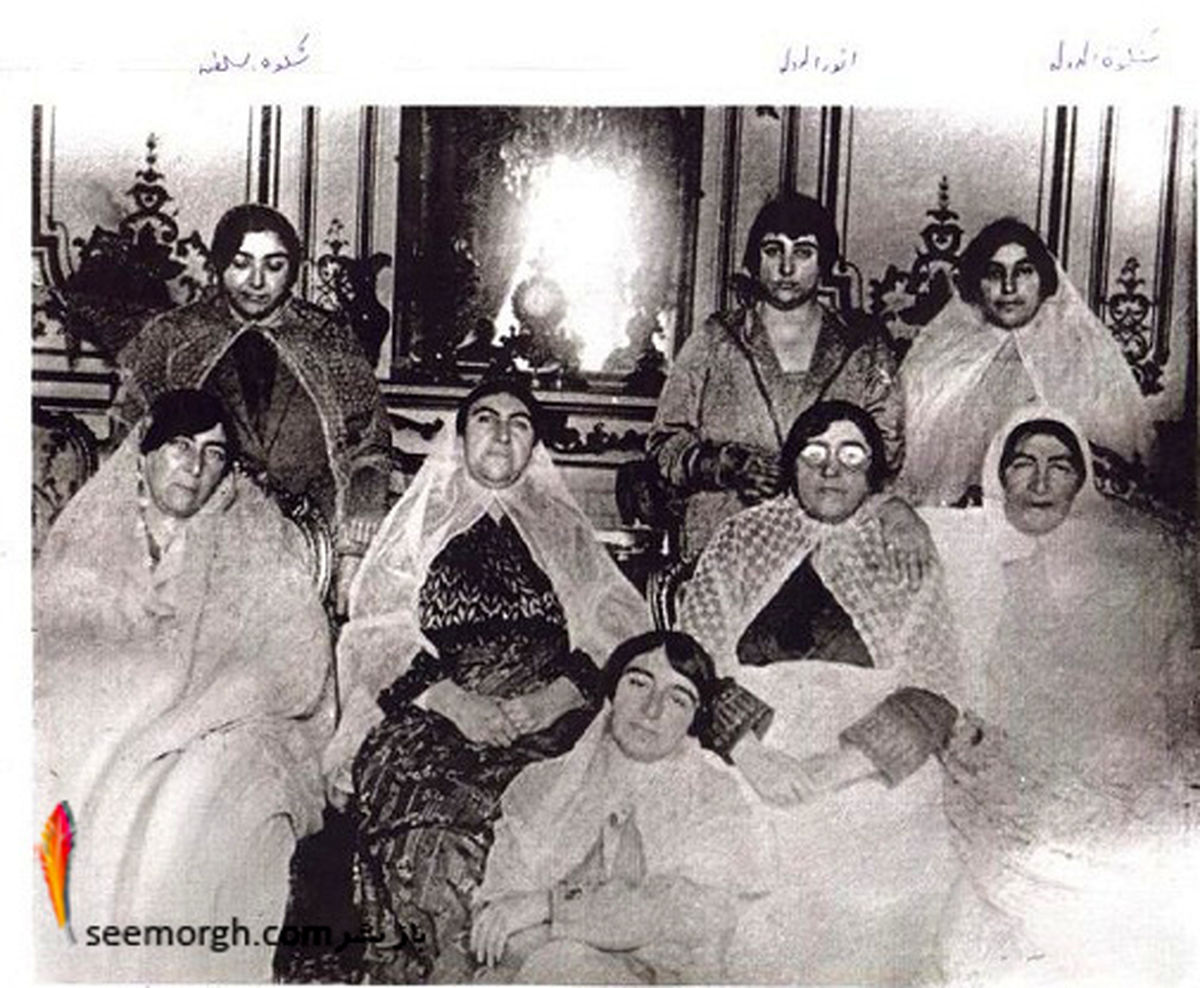   عکسی از چهره واقعی «مادر مظفرالدین شاه» 