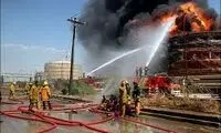 حریق میدان نفتی شادگان به وسیله عوامل ناشناس