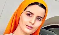 استایل تابستانی خانم بازیگر «سوجان» روی تاب