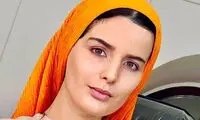 استایل تابستانی خانم بازیگر «سوجان» روی تاب