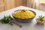 طرز تهیه پلو زردچوبه؛ ساده و خوش‌رنگ
