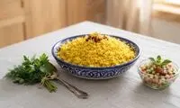 طرز تهیه پلو زردچوبه؛ ساده و خوش‌رنگ