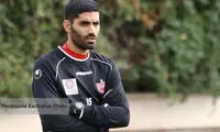 حضور ستاره پرسپولیسی در مراسم اعتکاف