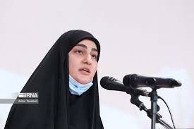 عکس تازه از زینب سلیمانی در حسینیه فاطمه الزهرا