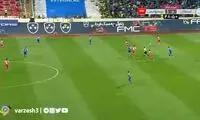 واکنش دیدنی بیرانوند در تک به تک با قایدی 