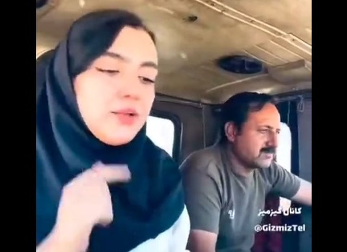 دستی کشیدن دختر جوان با کامیون ماک!