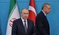ببینید؛ حرکت جنجالی اردوغان در دیدار با پوتین 