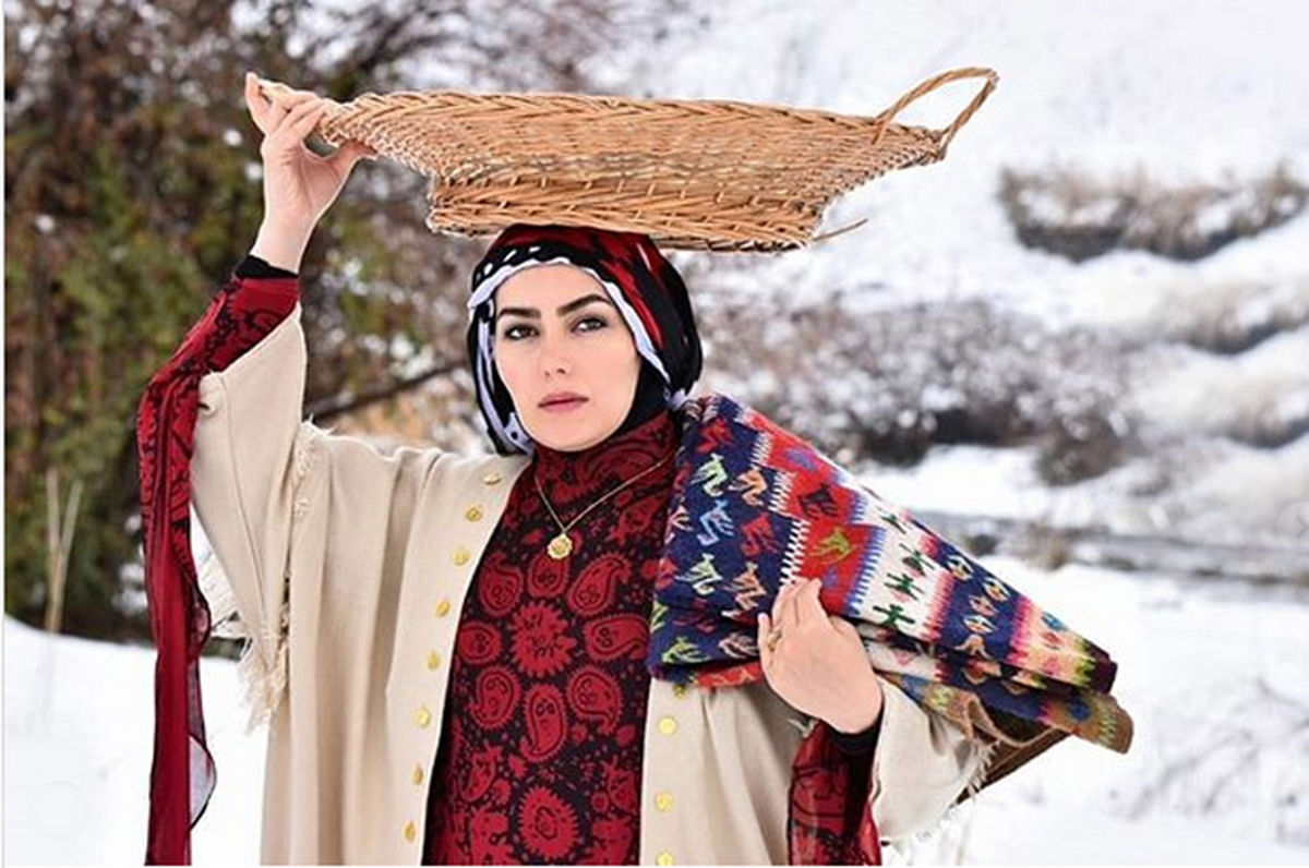   عکس جذاب و هنری بازیگر زیبای سریال «نون خ» 