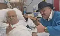 ویدئوی عجیب رقص یک بازیگر برای اکبر عبدی