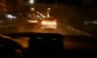 تعقیب و گریز سارقان در بزرگراه شلوغ تهران 