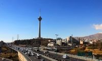 تصویر دیدنی از حال و هوای بارانی تهران در آبان سال 81